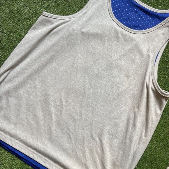 Mens Champion reversible basketball jersey blue/gray size Mens L - Picture 3 of 4